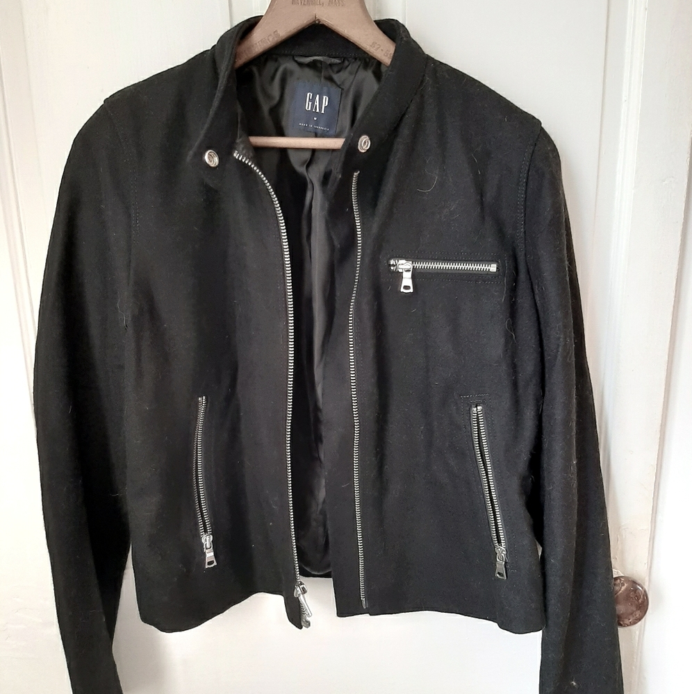 Wool Biker/Bomber Jacket